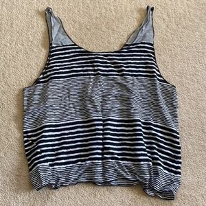 AEO Lightweight Striped Tank Sz XL